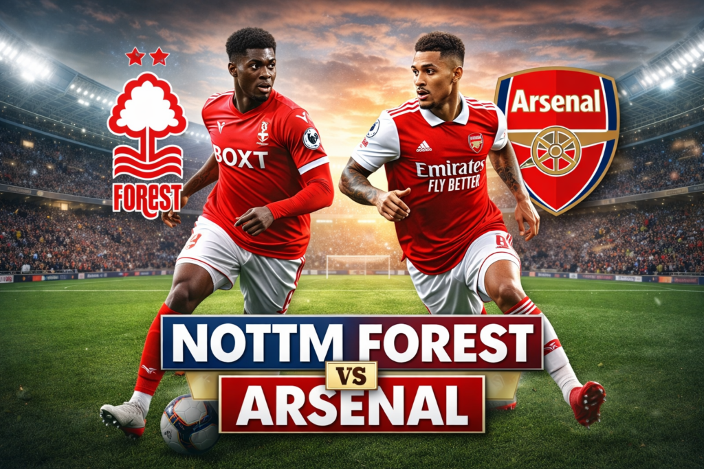 Nottm Forest Vs Arsenal